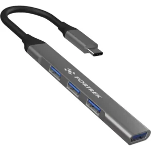 Hub USB-C 4 Portas Fortrek – DC41