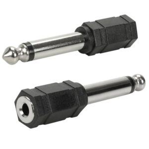 Adaptador P2 X P10 Stereo Niquel Storm