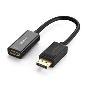 Adaptador Ugreen Displayport Macho para HDMI Femea 4k 25cm – MM137