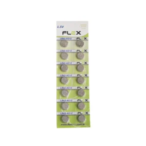 Bateria Alcalina LR41 1.5V Flex FX-LR41 -par-