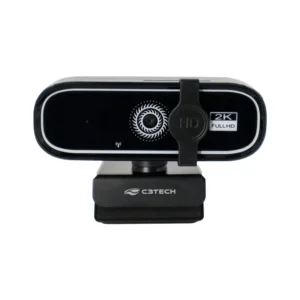Webcam C3TECH QHD 2k WB-200BK Preto