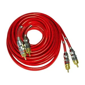 Cabo Blindado 2 Rca X 2 Rca CBRC0027 5m Vermelho Storm