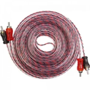 Cabo 2rca X 2rca 3m Storm Injetado Vermelho