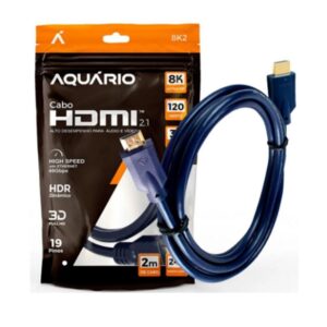 Cabo HDMI 2.1 8k Ultra HD 3m 19 Pinos +1 Terra FY-1109