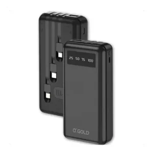 Power Bank 20.000mah 3.1a a Gold BTE-30