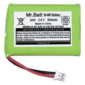 Bateria para Baba Eletronica 3,6v 900mAh Ni-mh