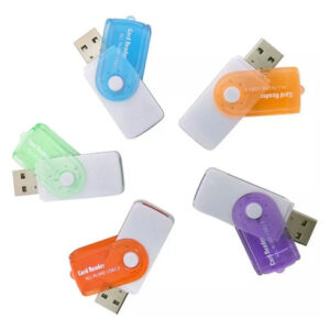 Leitor USB Gravador Adaptador Cartão de Memória 2.0 Mbtech GB54025
