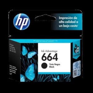 Cartucho Original HP 664 Preto