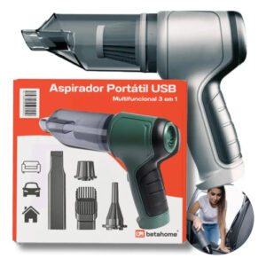 Aspirador e Soprador Portatil Recarregavel 2 em 1 Oasis OIH-2902