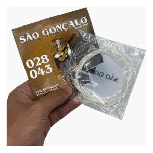 Encordoamento para Violão Nylon Preto São Gonçalo