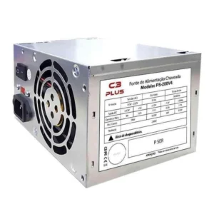 Fonte ATX 200W C3TECH PS-200V4