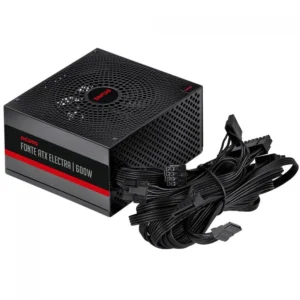 Fonte ATX Pcyes Electra 600W PFC Ativo – ELEC600W