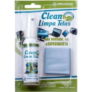 Limpa Telas com Flanela 60ml Fortrek