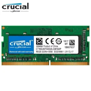 Memória Crucial 4GB DDR4 3200mhz1.2v para Notebook Ct102464bf832b.c16fpd