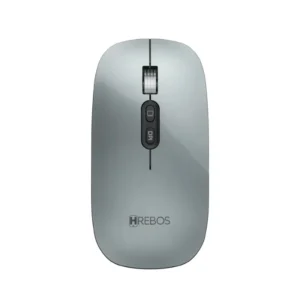 Mouse Optico sem Fio Wireless+bluetooth 5.0 Knup 2400 Dpi Recarregavel 6 Botoes KP-MU022