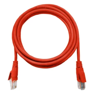 Patch Cord CAT6 5m Vermelho Pluscable