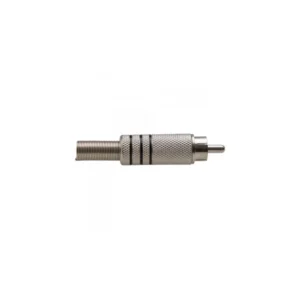 Plug Rca Gold C/mola 6/7mm 3fxa Storm Preto