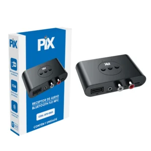 Receptor de Áudio Bluetooth 5.0 Nfc Pix