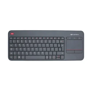 Teclado C3TECH S/fio C/ Touchpad K-WT200BK