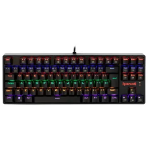Teclado Gamer Redragon Mecânico Daksa Pto Rainbow Switch Azul ABNT2 K576R-1 (pt-blue)