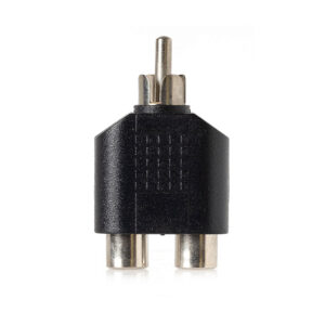 Adaptador 1 Rca para 2 Rca