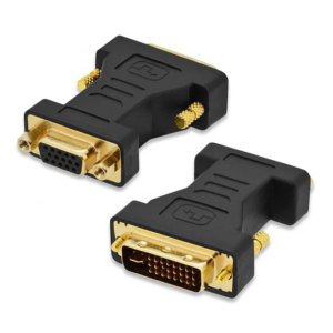 Adaptador Conector DVI Macho (24+5) X VGA Femea