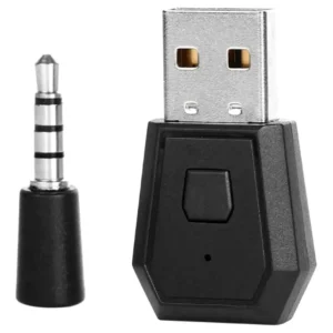 Adaptador de Fone de Ouvido sem Fio Fone de Ouvido Bluetooth 4.0 Dongle USB Receptor para PS4 Desempenho Estável