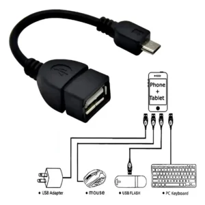 Adaptador OTG Encartelado V8 X USB Fêmea SX-ZJ19
