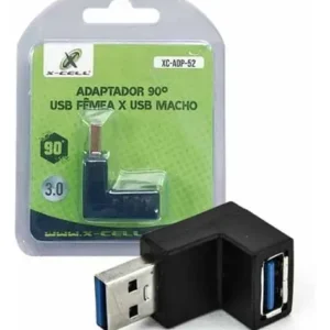 Adaptador USB 90 Graus X-cell XC-ADP-52