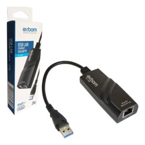 Adaptador USB Ethernet 3.0 RJ45 Exbom UL-1200