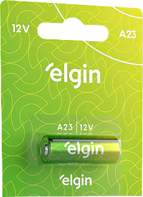 Bateria Alcalina 23A 12V Elgin Blister