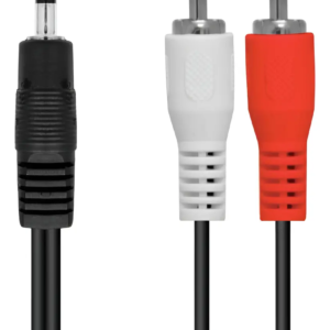 Cabo 2 Rca M para P2 3.5mm M – 1 Mt – P2R35-1