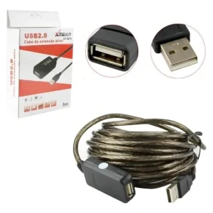 Cabo Extensor Ativo USB X USB XT-2070 Xtrad