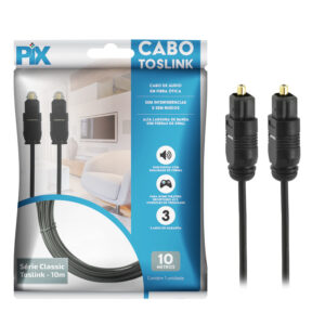 Cabo Optico Toslink 10m Pix