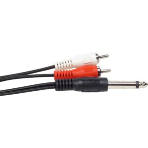 Cabo P10X2RCA 1,8m Storm – CBRC0024