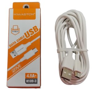 Cabo USB Hmaston Tipo C 2m H109-3