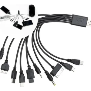 Cabo USB Universal 10 em 1 LE-9013P