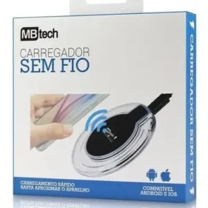 Carregador Celular Indução 5v/1a Mbtech GB52084