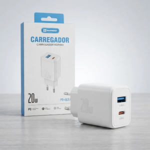Carregador de Celular Sumexr V8 1usb Turbo 3.0a SX-QC5-V8