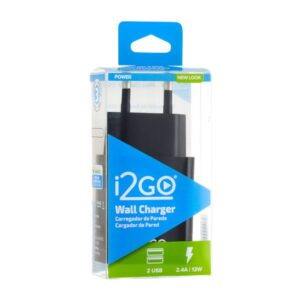 Carregador de Parede 2 USB 2.1a I2GO I2GDBL203