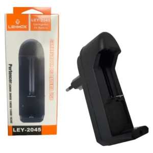Carregador de Pilha Lanterna Tatica 3.7v/300mah Lehmox LEY-2045