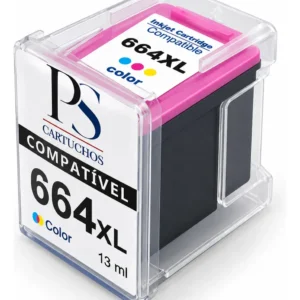 Cartucho Compativel HP 664xl Color Uni