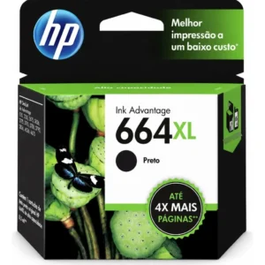 Cartucho Original HP 664xl Preto