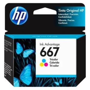 Cartucho Original HP 667 Colorido 2,0ml