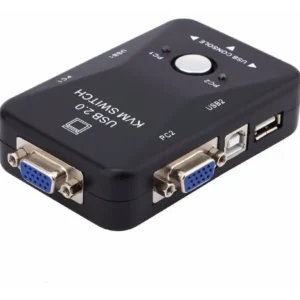 Controlador Multiplo Kvm 02 Portas USB DB15 VGA sem Cabos Imm HUB0019