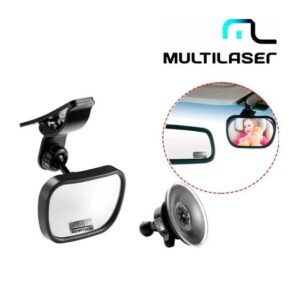 Espelho Retrovisor 2 em 1 Safe Travel Baby , Preto Multikid