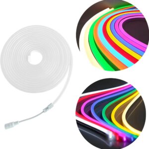 Fita de LED Neon 3528 Prova Dagua 5m Saida 12V (5.5x2,1mm) 2A S/fonte XC-2835