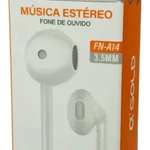 Fone de Ouvido com Microfone a Gold FN-S8A