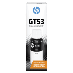 Garrafa de Tinta HP Inc GT53 Preto 1vv22al