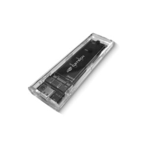 Gaveta para SSD Externo C3TECH M.2 SATA CH-M100 Transparente